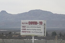 Covid sign in Douglas.jpg