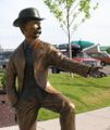 Statue of I. B. Perrine, Twin Falls founding father