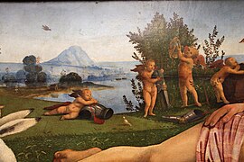 Piero di cosimo, Venere, Marte e Amore, 1505 circa, 04.jpg