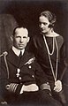 Georges II et Elisabeth, 1921