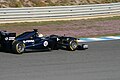 Pastor Maldonado testing at Jerez, February