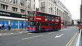 1=Metroline VPL630 (LK54 FWJ), a Volvo B7TL/Plaxton President, in London.