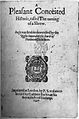 Second quarto title page (1596)