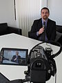 cluboffice Berlin WikiTV filming Craig Frankling