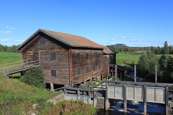 2nd, Buildings: The farm Hians in Löräng, Ljusdal municipality. Catasa. CC-BY-SA-3.0