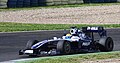 Rosberg testing at Jerez, March