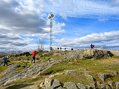 Skinnarviksberget, the highest point in central Stockholm