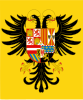 Holy Roman Empire with Arms (imperial banner of Charles V) (1519–1556)