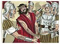 Matthew 27:27-30 Soldier's mock Jesus