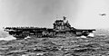 US Aircraft Carrier USS Hornet (CV-8) during Doolittle Raid