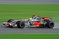 Hamilton at the 2008 British GP