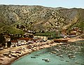 "The_beach_at_Avalon,_Santa_Catalina_Island,_California,_1903.jpg" by User:Slick-o-bot