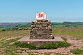 * Nomination Trig point at the summit of Pen-y-crug --BigDom 19:34, 22 May 2023 (UTC) * Promotion The spot in the sky should be removed --Ermell 21:57, 22 May 2023 (UTC)  Done Thought I'd caught them all but missed that one. Thanks for the review. BigDom 05:34, 23 May 2023 (UTC)  Support Good quality. --Ermell 06:46, 23 May 2023 (UTC)