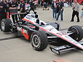Will Power's car, day 7 of practice, Indianapolis Motor Speedway.