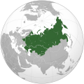 Full territory of the Eurasian Union without highlighted disputes