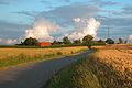 The landscape to the north of Bregninge