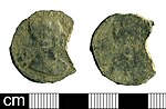 Thumbnail for File:Post-Medieval coin, farthing of James II (FindID 478054).jpg