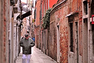 A small calle in Venice