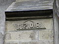 Biserica Romano-Catolică Anul 1504 inscripţionat pe contrafortul 2-sud (Piaţa Republicii 54) Roman Catholic Church Inscription (54 Republic Square)