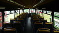 Southern Vectis 758 Thorness Bay (R758 GDL), a Volvo Olympian/Northern Counties Palatine. This is the upstairs interior, looking back to front. Unlike sister 756, which attended the 2009 Bustival, 758 has had its upper deck seats replaced with more modern versions.}}