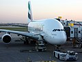 Getting loaded at Toronto Airport