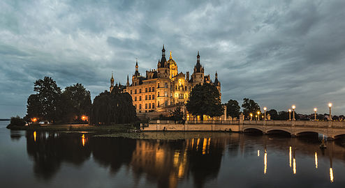 Schwerin Castle, Schwerin, Germany