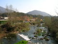 Vista del Lambro dal ponte