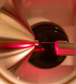 Electrospray (nanoSpray) Ion Source in LTQ-FTICR mass spectrometer.