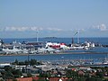 view over Port of Frederikshavn