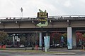 The Deep Ellum Neon Sign in the Deep Ellum neighborhood in Dallas, Texas (United States).