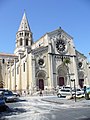 Nimes-Kirche-Eglise St.Paul-Bummel entlang des Boulevard Victor Hugo.