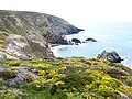 Falaise entre Porzh Mel et la pointe de Lostmarc'h 1.