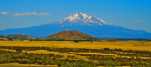 Seen from Interstate 5 near Yreka, California