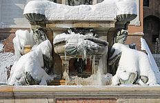 Particular of Fountain of Neptune