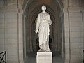 Voltaire statue in the Pantheon de Paris