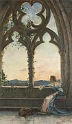 BMVB - Ramón López Redondo - Finestra gòtica claustre del monestir de FresdelVal (Burgos) - 903.jpg