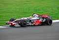 Hamilton at the 2008 British GP