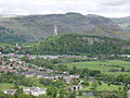 Stirling with Wallace monument