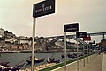 Dom Luis 1 bridge and Douro river in Porto