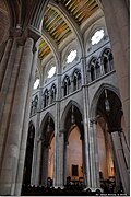 Triforium of the major nave.