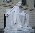 Monument to Theodor Mommsen by Adolf Brütt (1909), in the yard
