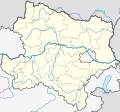 Location Map of Lower Austria