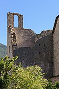 Lozere Sainte-Enimie monastere ruines.jpg