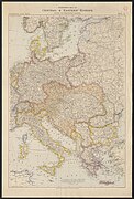 Stanford's map of Central & Eastern Europe showing the international frontiers (5003880).jpg