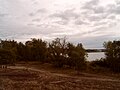 Halbinsel Wusterau mit dem Möserschen See im Bildhintergrund