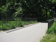 Brücke beim kleinen Teich