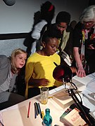 Chimamanda Ngozi Adichie at a signing in Berlin, Germany on 16 May 2014.jpg