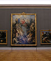 English: Display of The Great Last Judgement by Rubens. Deutsch: Platzierung des Großen Jüngsten Gerichts von Rubens