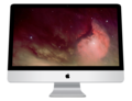 An aluminium Apple iMac