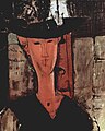 Amadeo Modigliani. Lady with hat.